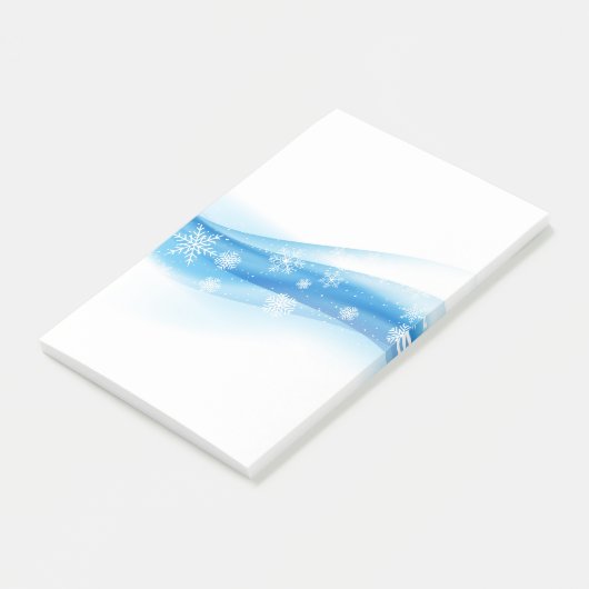 Holiday Snowflakes Post-it-Notes Post-it Klebezettel (angewinkelt)