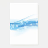 Holiday Snowflakes Post-it-Notes Post-it Klebezettel (Vorderseite)