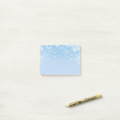 Holiday Snowflakes Post-it-Notes Post-it Klebezettel (Auf Schreibtisch)