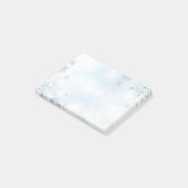 Holiday Snowflakes Post it Notes Post-it Klebezettel (angewinkelt)