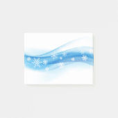 Holiday Snowflakes Post-it-Notes Post-it Klebezettel (Vorderseite)