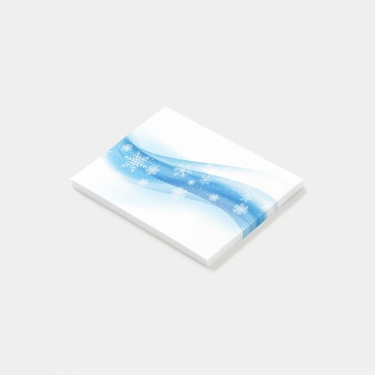 Holiday Snowflakes Post-it-Notes Post-it Klebezettel (angewinkelt)