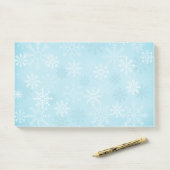Holiday Snowflakes Post-it-Notes Post-it Klebezettel (Auf Schreibtisch)