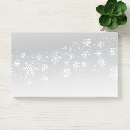 Holiday Snowflakes Post-it-Notes Post-it Klebezettel (Büro)