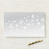 Holiday Snowflakes Post-it-Notes Post-it Klebezettel (Auf Schreibtisch)
