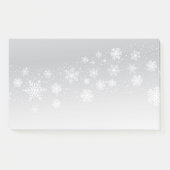 Holiday Snowflakes Post-it-Notes Post-it Klebezettel (Vorderseite)