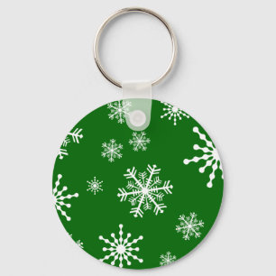 Holiday Snowflakes Schlüsselanhänger