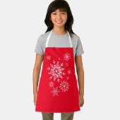 Holiday Snowflakes Schürze (Insitu)