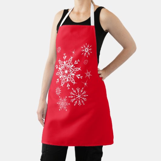 Holiday Snowflakes Schürze (InSitu)