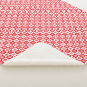 Holiday Snowflakes Sherpa Blanket Sherpadecke (3/4)