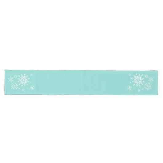 Holiday Snowflakes Table Runner Großer Tischläufer (Horizontal)
