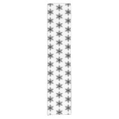 Holiday Snowflakes Table Runner Kurzer Tischläufer (Vorderseite)