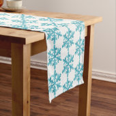 Holiday Snowflakes Table Runner Kurzer Tischläufer (Beispiel)