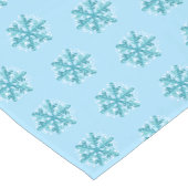 Holiday Snowflakes Table Runner Kurzer Tischläufer (Ecke)
