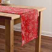 Holiday Snowflakes Table Runner Mittelgroßer Tischläufer (Beispiel)