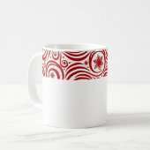 Holiday Snowflakes Tasse Kaffee (Vorderseite Links)
