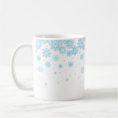Holiday Snowflakes Tasse Kaffee (Links)