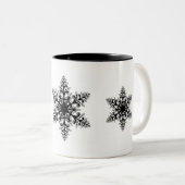 Holiday Snowflakes Tasse Kaffee (VorderseiteRechts)