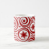 Holiday Snowflakes Tasse Kaffee (Mittel)