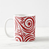 Holiday Snowflakes Tasse Kaffee (Links)