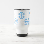 Holiday Snowflakes Travel Mug Reisebecher (Mittel)
