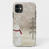 Holiday Snowman Case-Mate iPhone Hülle (Rückseite)