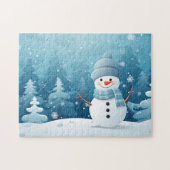 Holiday Snowman Game Puzzle (Horizontal)