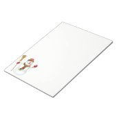 Holiday Snowman Notepad Notizblock (angewinkelt)