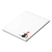 Holiday Snowman Notizblock (Rotiert)