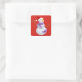 Holiday Snowman Stickers (Tasche)