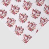 Holiday Snowman Tissue Paper Seidenpapier (Ausschnitt)