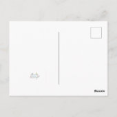 Holiday Snowmen Postkarte (Rückseite)