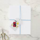 Holiday Sparkle & Bows Geschenkanhänger (Mit Garn)