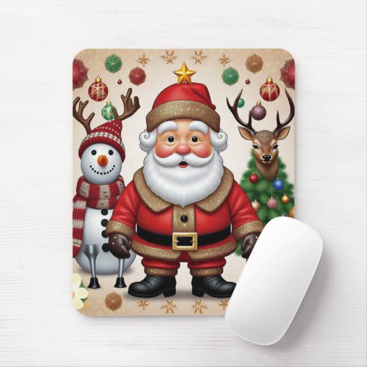 "Holiday Sparkle" Mousepad (Mit Mouse)