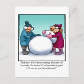 Holiday Spaß Postkarte (Vorderseite)