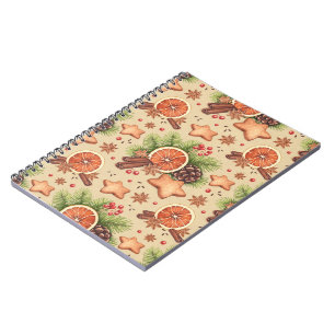 Holiday Spice Foto Notebook Notizblock