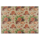 Holiday Spice Glass Cutting Board Schneidebrett (Vorderseite)