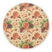 Holiday Spice Knob Keramikknauf (Vorderseite)