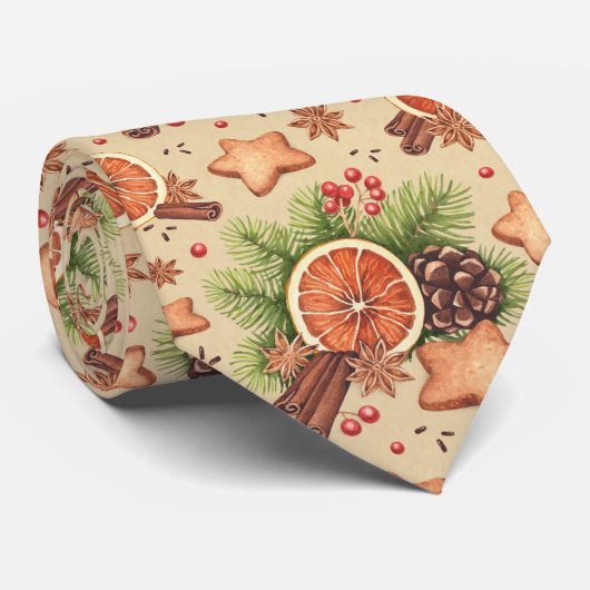 Holiday Spice Krawatte (Gerollt)