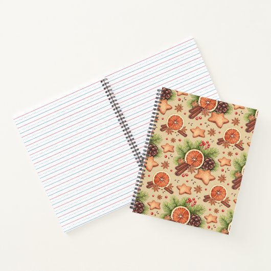 Holiday Spice Notebook Notizblock (Innenseite)