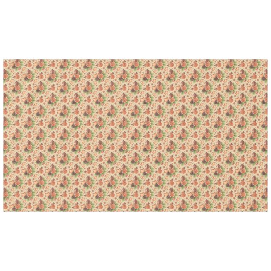 Holiday Spice Tableclout Tischdecke (Vorderseite (Horizontal))