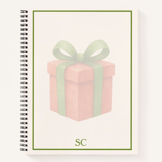 Holiday Spiral Notizblock (Vorderseite)