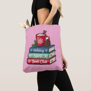 Holiday Spirit Book Club-Tragetasche Tasche