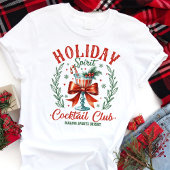Holiday Spirit Cocktail Club Tri-Blend Shirt