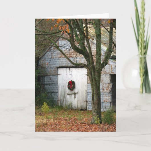 Holiday Spirit Feiertagskarte (Vorderseite)