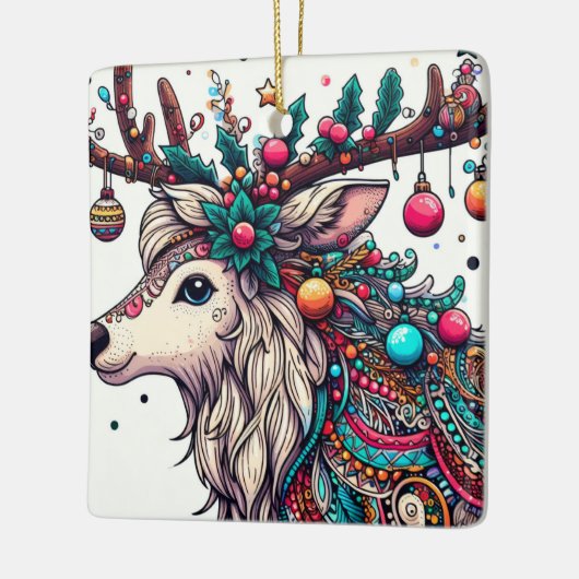 Holiday Spirit Keramikornament (Links)