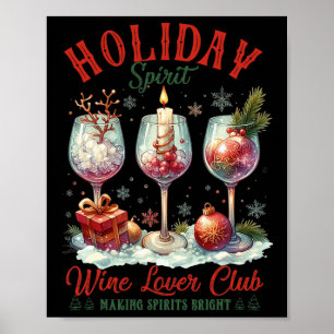 Holiday Spirit Wine tasting in der Fattoria Moncuc Poster