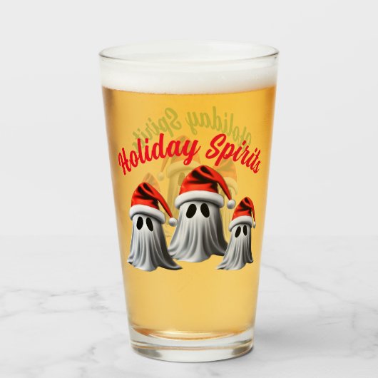 Holiday Spirits Glas (Vorne (Gefüllt))