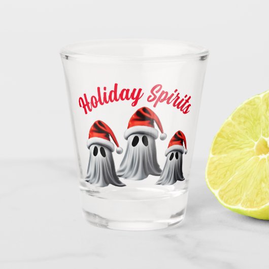 Holiday Spirits Schnapsglas (Vorderseite)