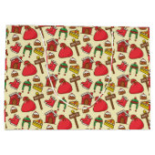 Holiday Splendor Große Geschenktüte (Rückseite)